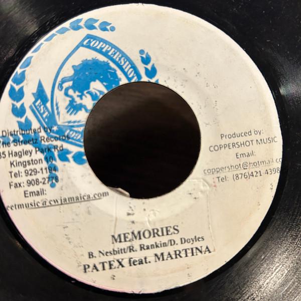 

7inch Record PATEXX, MARTINA - Memories NONE Coppershot Musi 2007 Jamaica Reggae, Ska & Dub Used