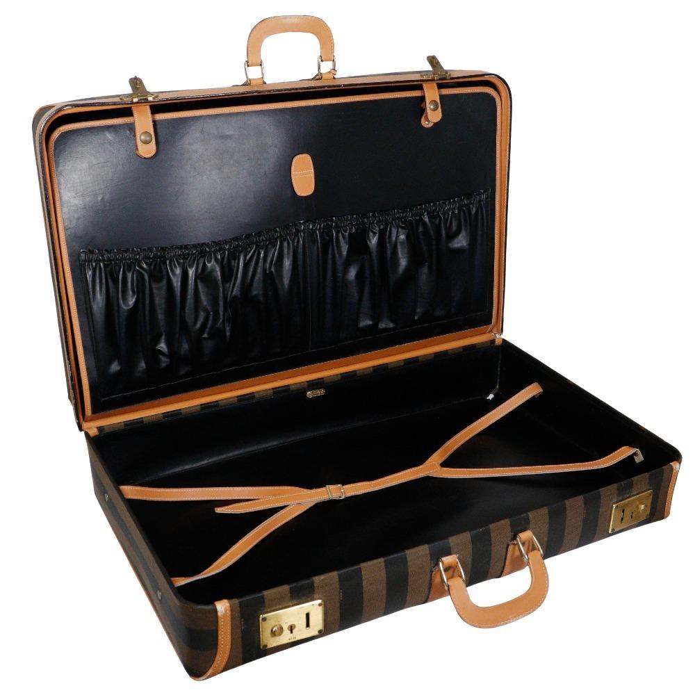 Fendi Pekan Carry Bag PVC/leather Unisex Used