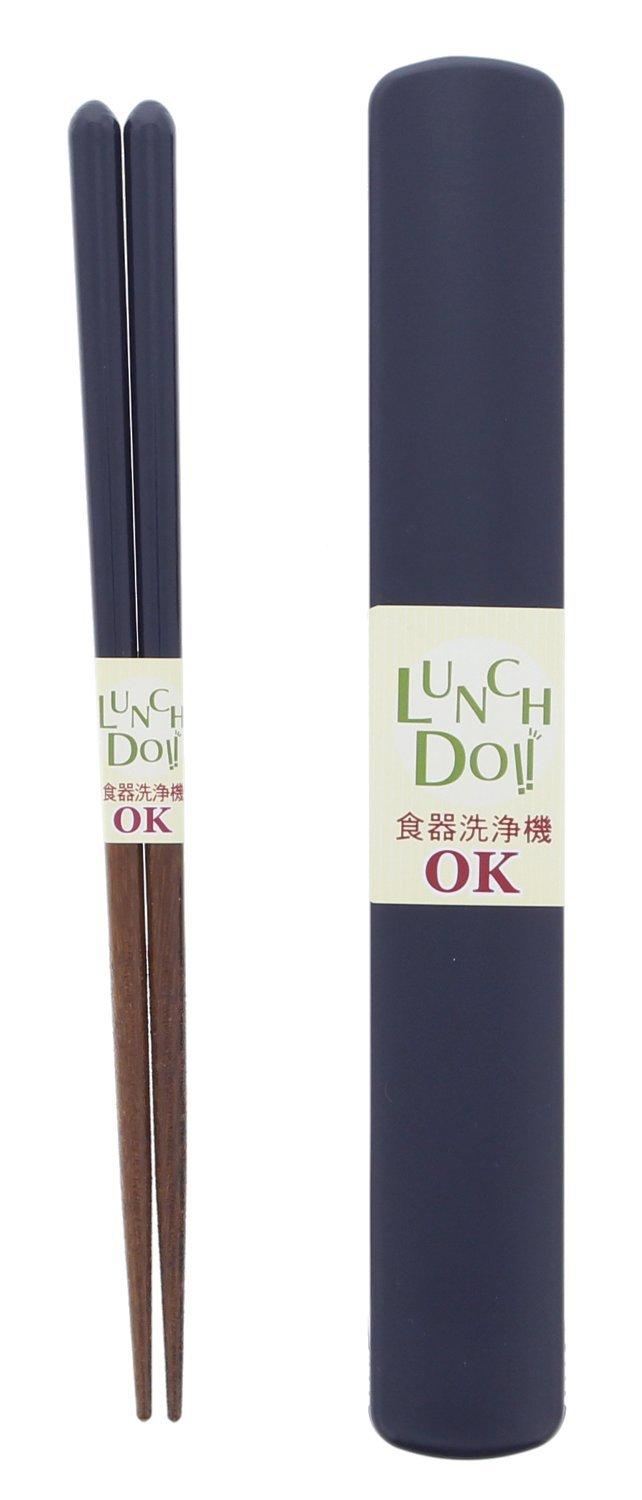 

Палочки для еды Ishida и футляр для палочек Натуральные Сделано в Японии Набор, Ranchido, Дерево, Синий, 18 см, синий