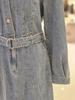 Belted Denim Dress VC3DV11