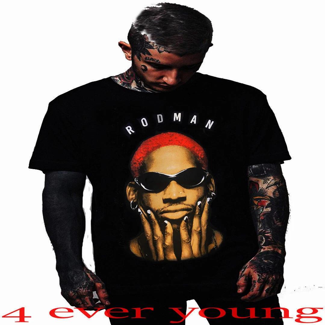 DENNIS RODMAN BULLS T-Shirt Men s SIZES XS