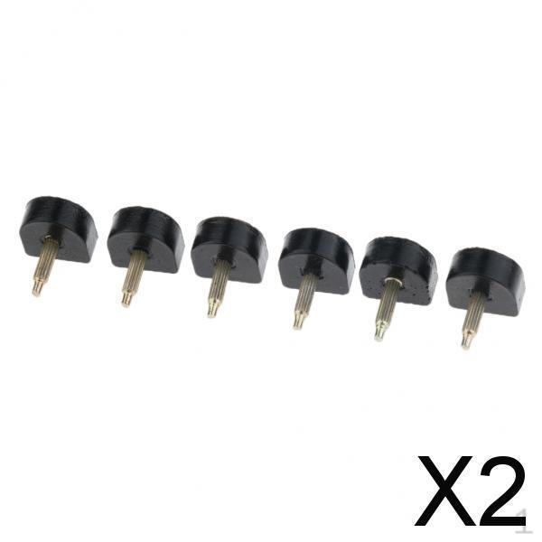 

2x3 пары набоек для высоких каблуков, набойки для обуви, сделай сам, ремонт, замена, 15x18 мм, черные