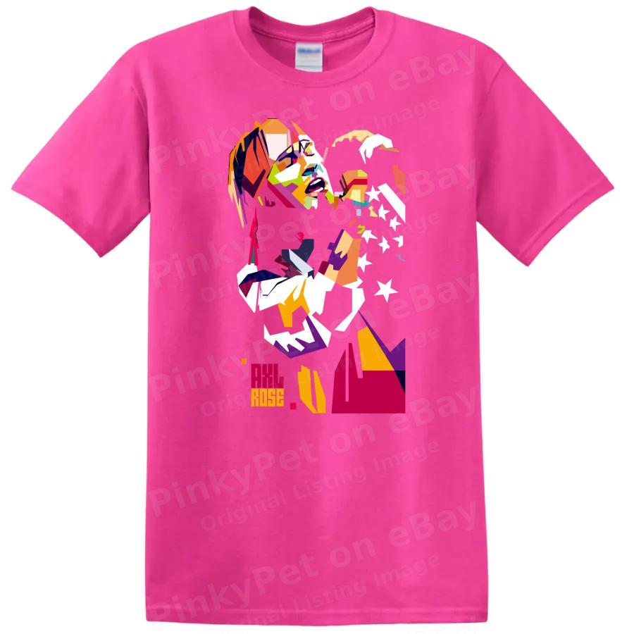 Abstract Art Portrait T Shirt Colorful Graphic Design Unique Tee