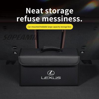 Car Trunk Storage Box Large Capacity Felt Tools Bag ES200 ES260 ES300h GS300 CT200h IS250 IS300h RX300 NX300 LX570 LS500h