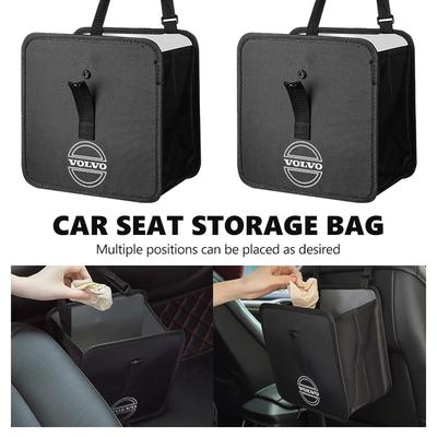 Car Seat Back Organizer Big Capacity Multi-Pocket Storage Bag For S60 S80 S90 C30 XC40 XC60 XC70 XC90 V40 V60 V90 T6