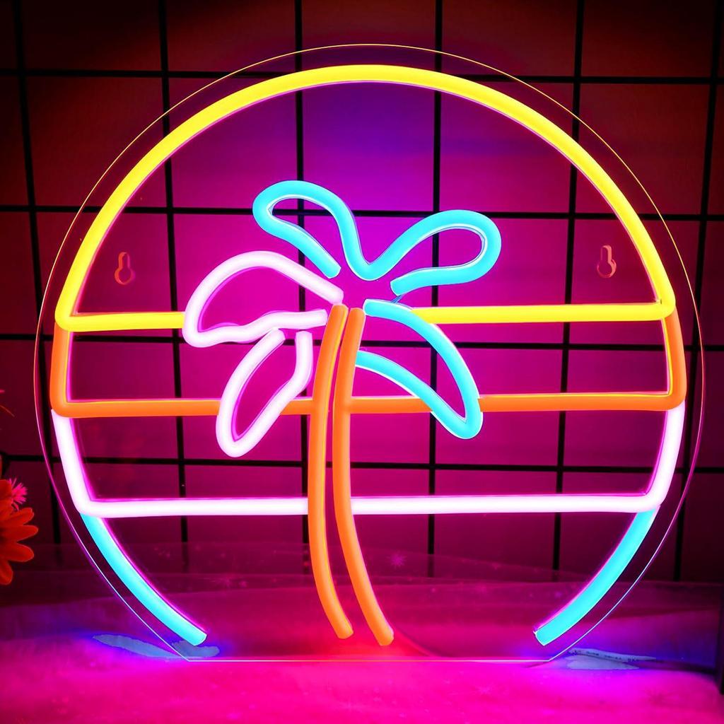 Neon Pineapple Ice Cream Music Bar LED Light for Atmosphere and Decoration