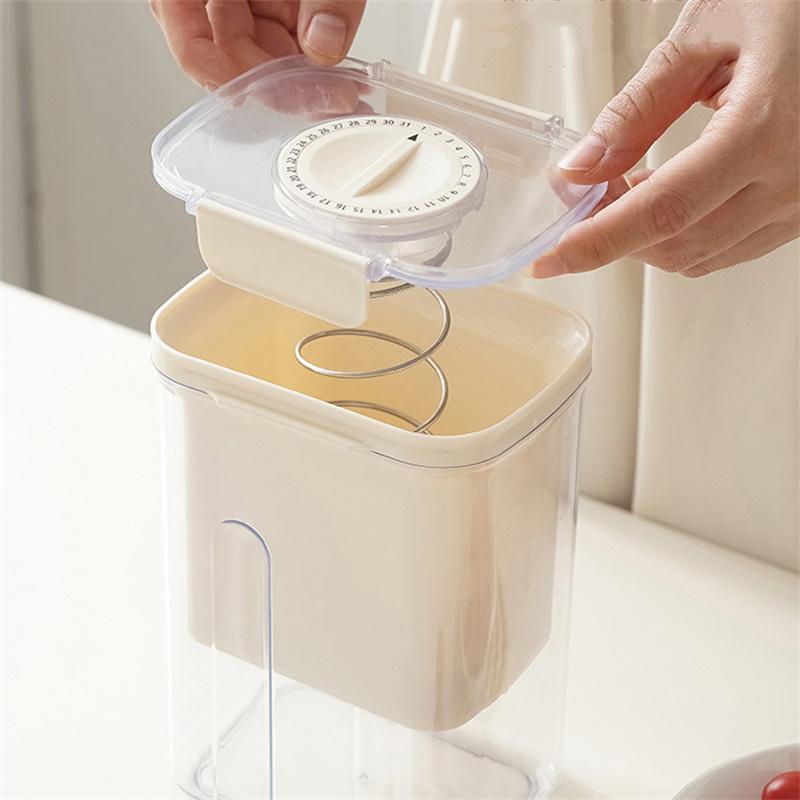 Yogurt Strainer With Timer Yogurt Whey Separator Reusable Food Strainer Fine Mesh Yogurt Maker Filter For Soy Milk Juice Tea