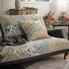 High Quality Vintage Sofa Cushion Cotton Fabric Sofa Cover Pillowcase American Style Home Jacquard Fabric Couch Cushion Towel
