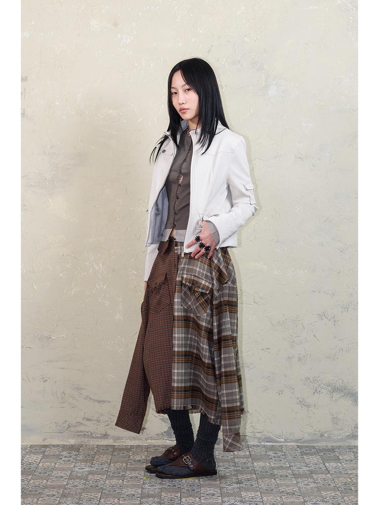 Seutillesseodi Layered Button Loop Top