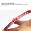 Aluminum Alloy Quilting Ruler 6Inch Metal Sliding Sewing Gauge Measuring Tool for Sewing Tailoring Quilting Hemming