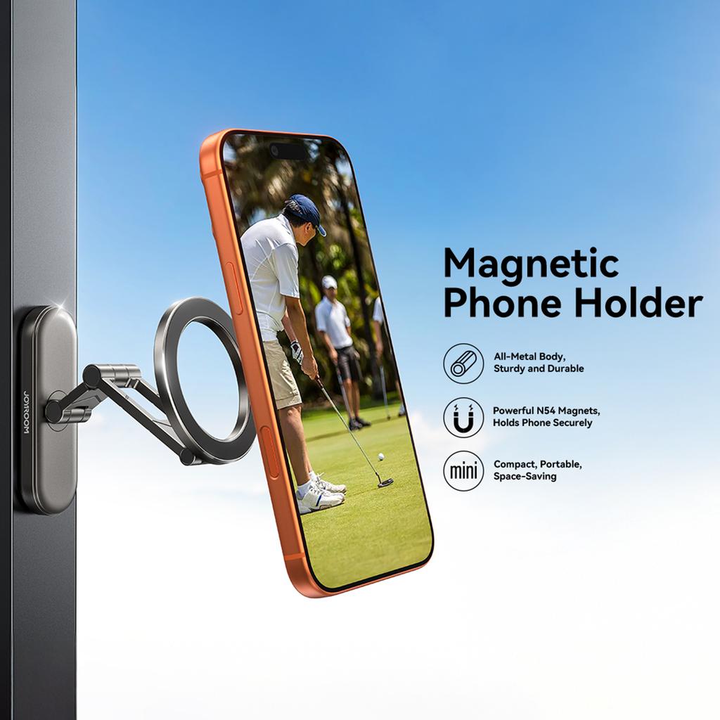 JOYROOM JR-ZS520 Magnetic Phone Stand Double-Sided Magnetic 360° Rotation Phone Holder