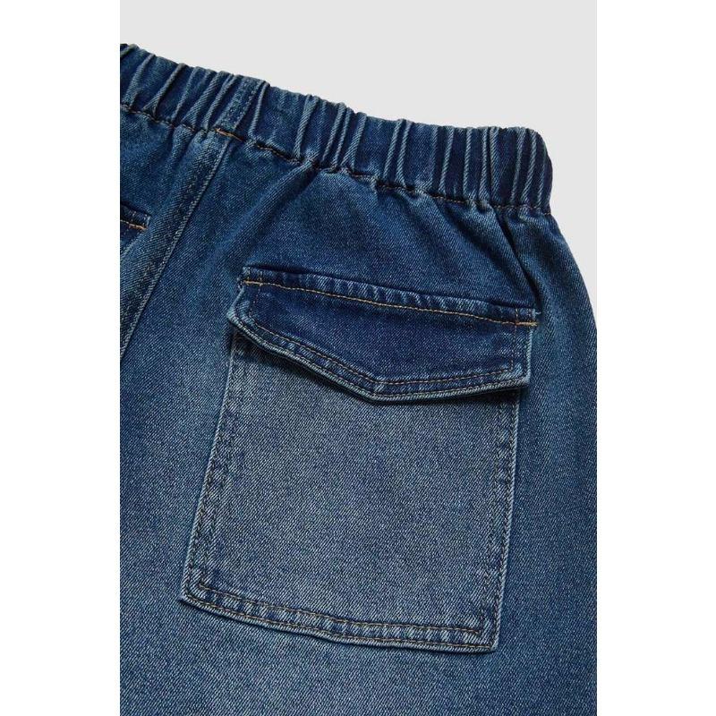 Damen Frühling Neue Mid-Waist Weitbein Kordelzug Locker Jeans Street Retro Gerade Hose