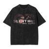 Washed T Shirt Silent Hill Emblem The Halo Of The Sun Tshirt Oversize Pc Videogames Survival Horror 100 Cotton Printed Tees