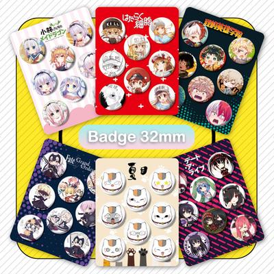 8 Adet/Set Anime Kalay Kaplama Sırt Çantası Rozeti Broş İğnesi Hatıra Giyim Çantası Sırt Çantası Aksesuarları Arkadaşlar İçin Hediye