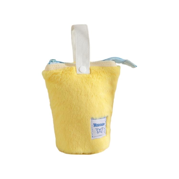 

Pencil Pouch Case with Detachable Handle Makeup Bag Desktop Organizers for Girls 1 жовтий