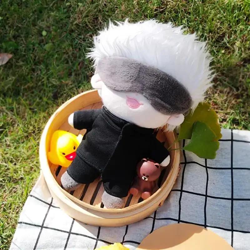 20cm Jujutsu Kaisen Plush Toys Soft Stuffed Dolls Gojo Sukuna Itadori Megumi Inumaki Cute Gift For Kids