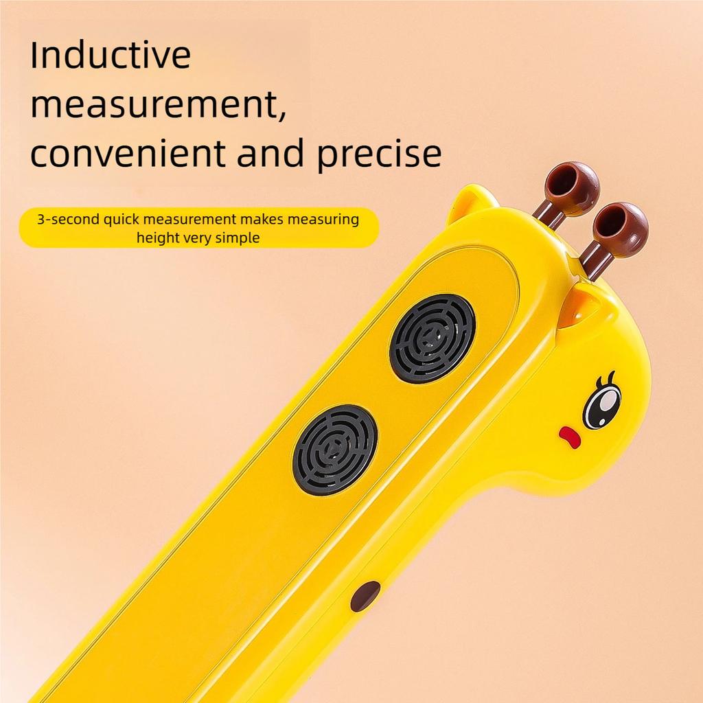 Professional Height Gauge With Clear LED Display Ultrasonic Stadiometer Voice Output For Children And Adults
