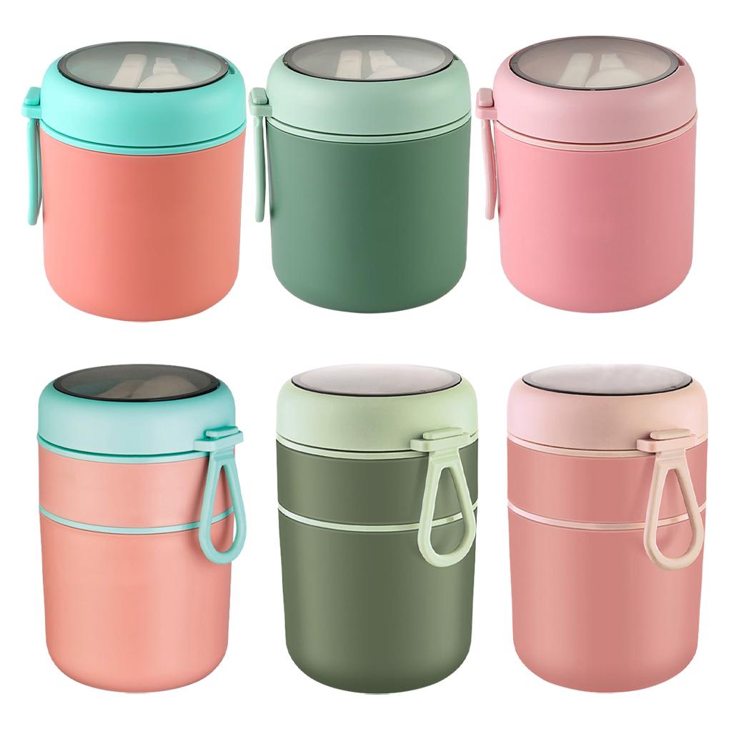 Stainless Steel Soup Flask Food Hot Anywhere Anytime Portable Soup Flasks For Hot Food Food Flask