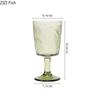 Vintage Relief Hoher Becher Leichter Luxus Glas Rotweinglas Hochzeit Geburtstagsfeier Cocktail Champagner Weinglas Haushalt Weinglas-Set