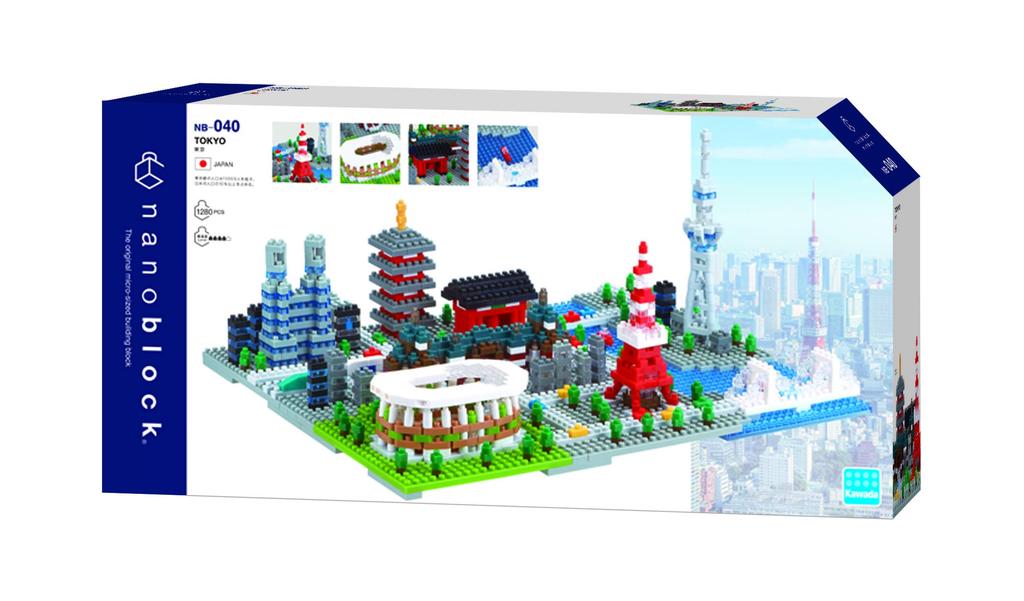 Kawada Nanoblock Tokyo 1280pcs NB-040