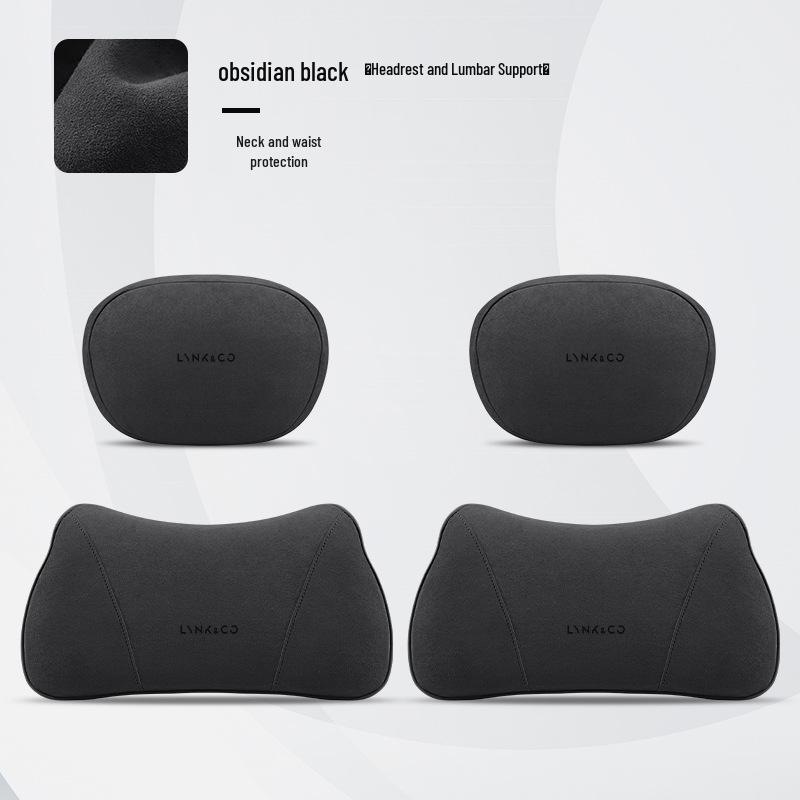 Lynk & Co 01-06 Car Sport Seat Neck Pillow & Lumbar Support