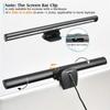 40cm Computer Screen Monitor Light Bar E-Reading Lamp with Bi-Color Temperature 2800K-6500K 10 Levels of   Brightness for Laptop Desktop Offi