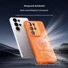 Samsung S26 Ultra Magnetic Rotating Stand Case, S25 Mesh Heat Dissipation, A27 Drop-Proof Cross-Border Phone Case