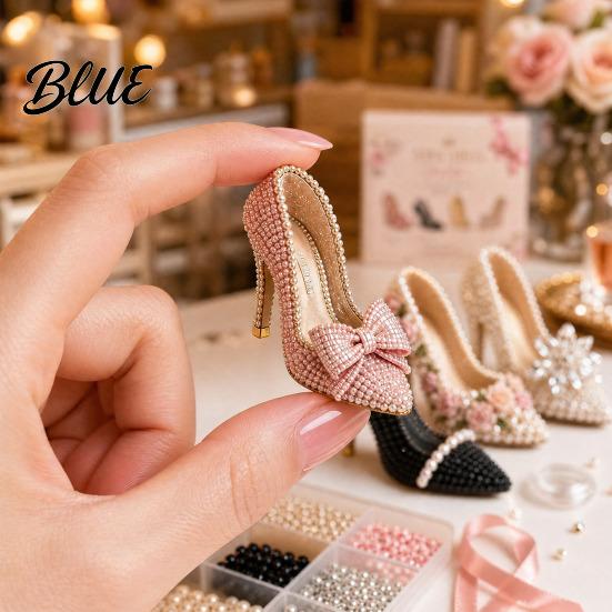 Craft Kit For Adults 3D Beaded Kit DIY Handmade Bead Art Set Cute Office Decor Cows Birds Mushrooms Beadwork for Beginners Enthusiasts Miniature