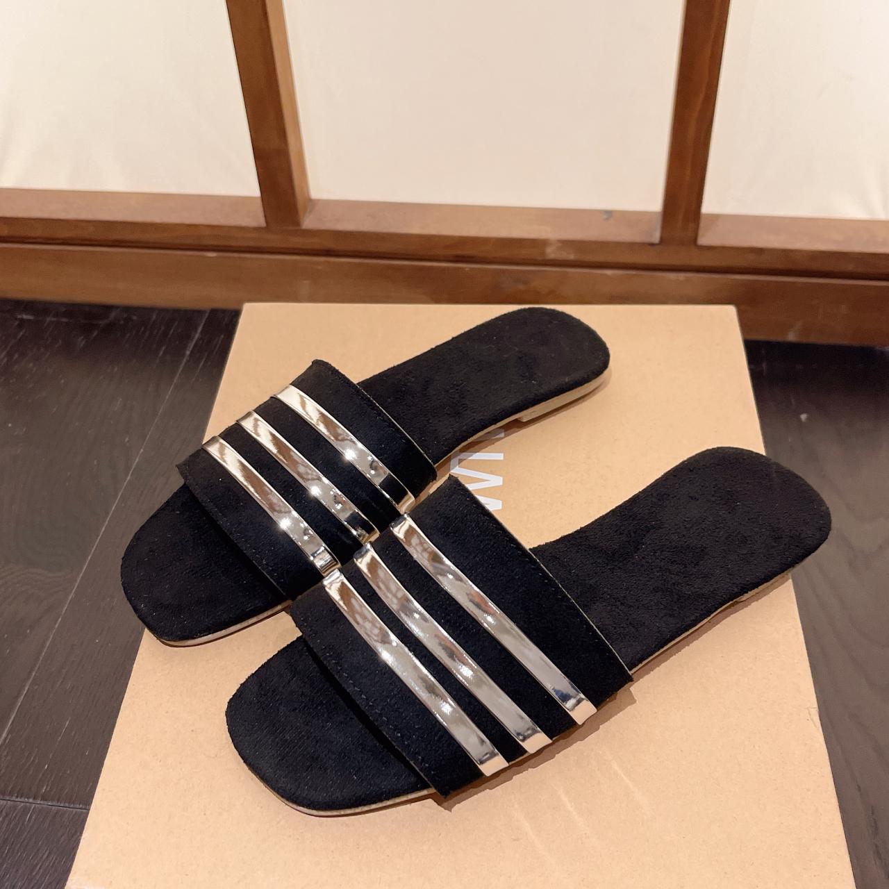 2024 летние женские тапочки на плоской подошве — фото 6