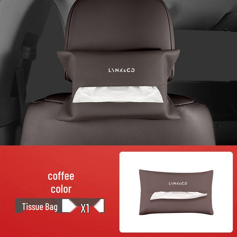 

Premium Lynk & Co 01 Car Tissue Box - Interior Decoration for Models 03/05/06/08/09 PHEV Standard