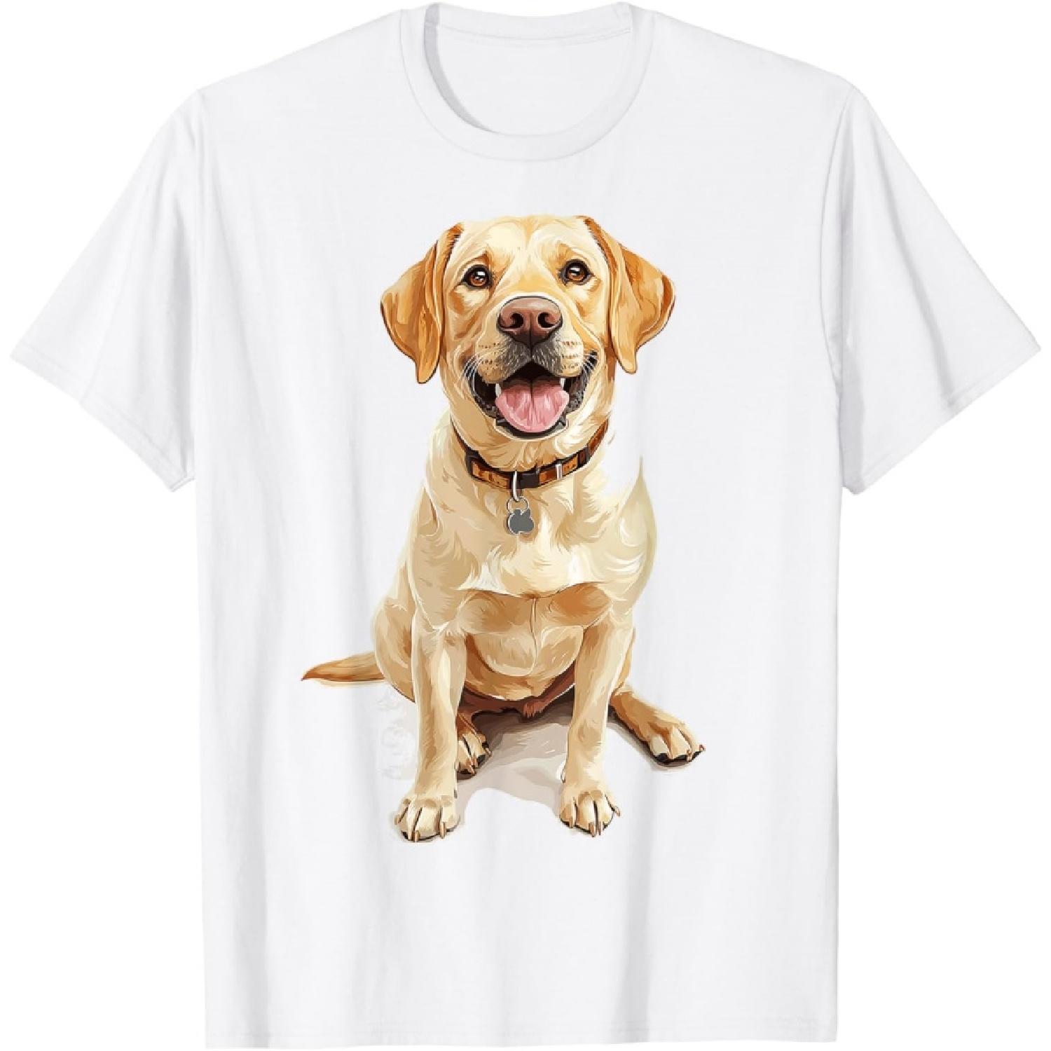 Labrador Retriever Dog Graphic Pet Labrador Retriever T-Shirt S