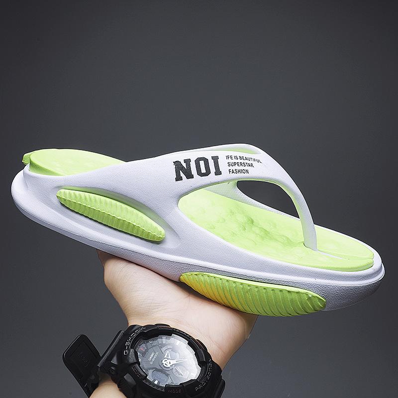 Flip-flops Men's New Summer Outer Wear Thick-soled Non-slip Deodorant Sandals Comfortable and Versatile Personalized Indoor Cool Slippers