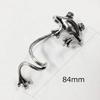 New Retro Silver Frog Ear Clip Trendy Classical Ethnic Style Earring Accessories Suitable For Women And Girls Jewelry Gifts
