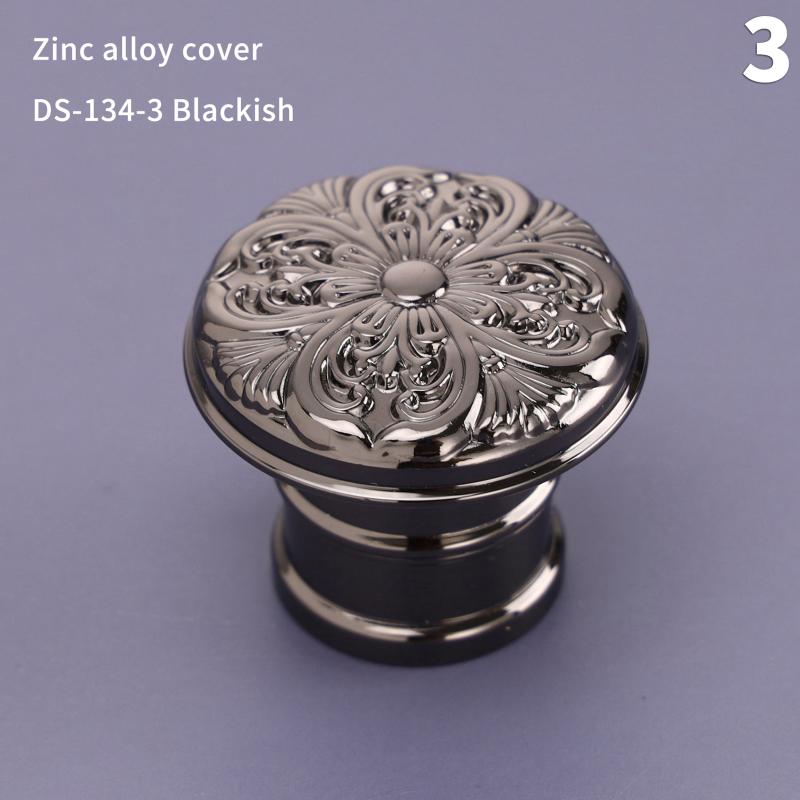 Gold Zinc Alloy 15mm Perfume Bottle Cap Anti-leak Metal Spray Lid for Glass Perfume Atomizer Gifts