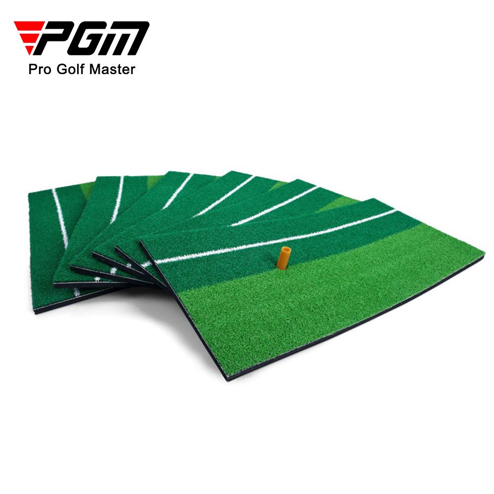 PGM Two-Color Indoor Golf Practice Mat for Swing and Ball Hitting