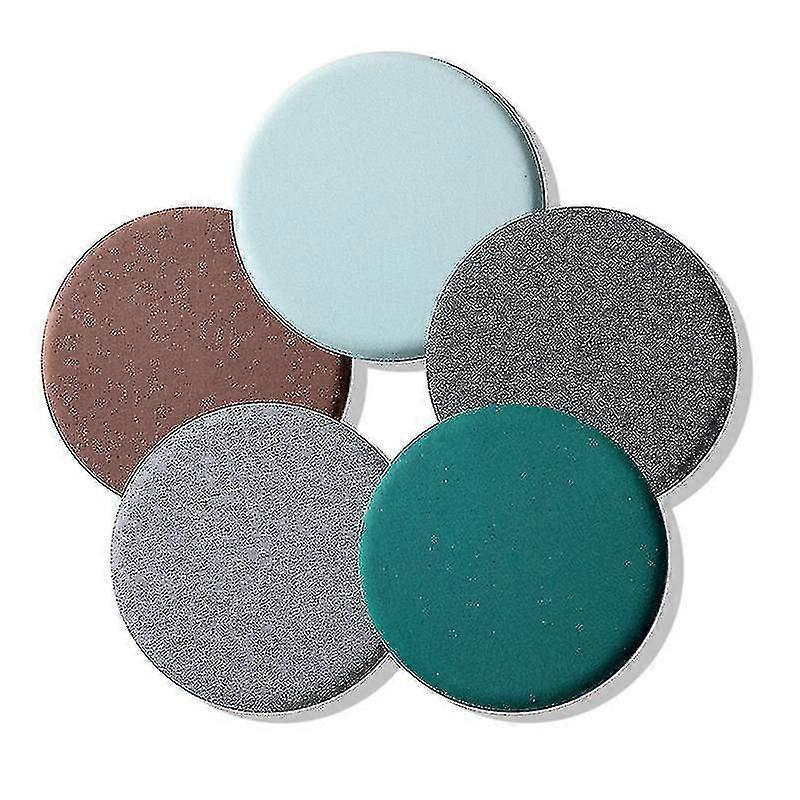 Memory Foam Seat Cushion Round Comfortable Soft Chair Mat For Home Office Chair Pad-40cm-light Blue