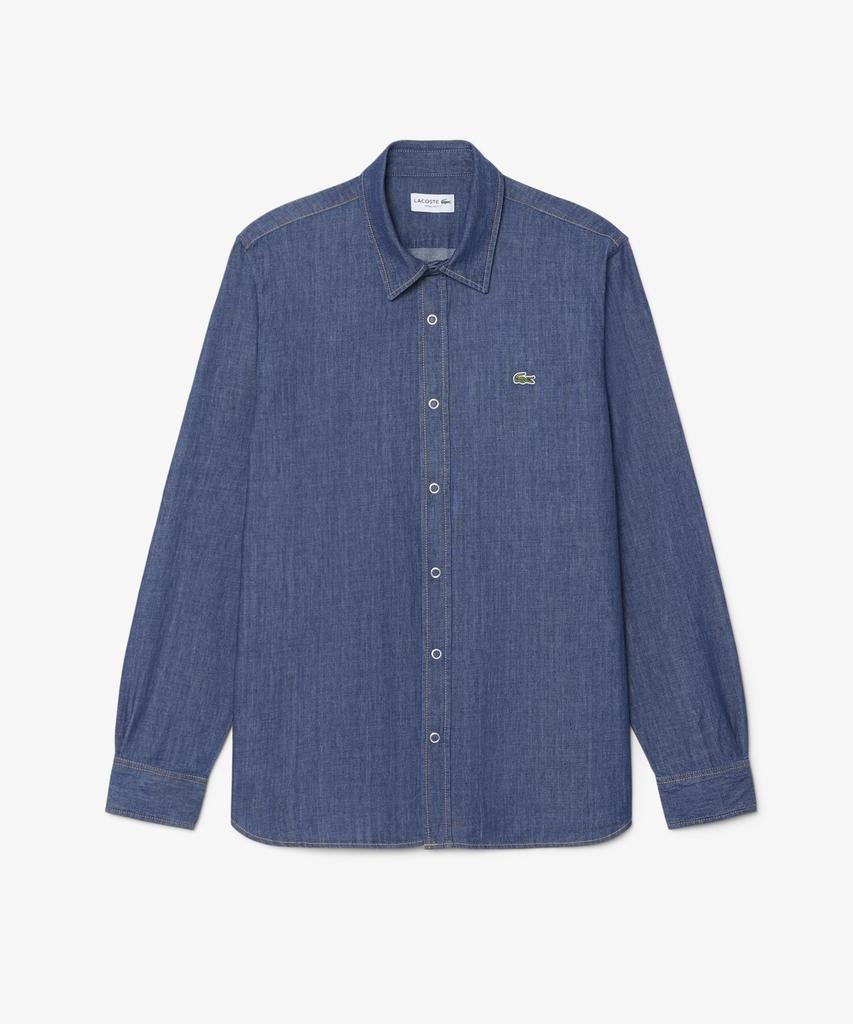 LACOSTE Men'S Light Denim Shirt Ch2591-56N Mk9