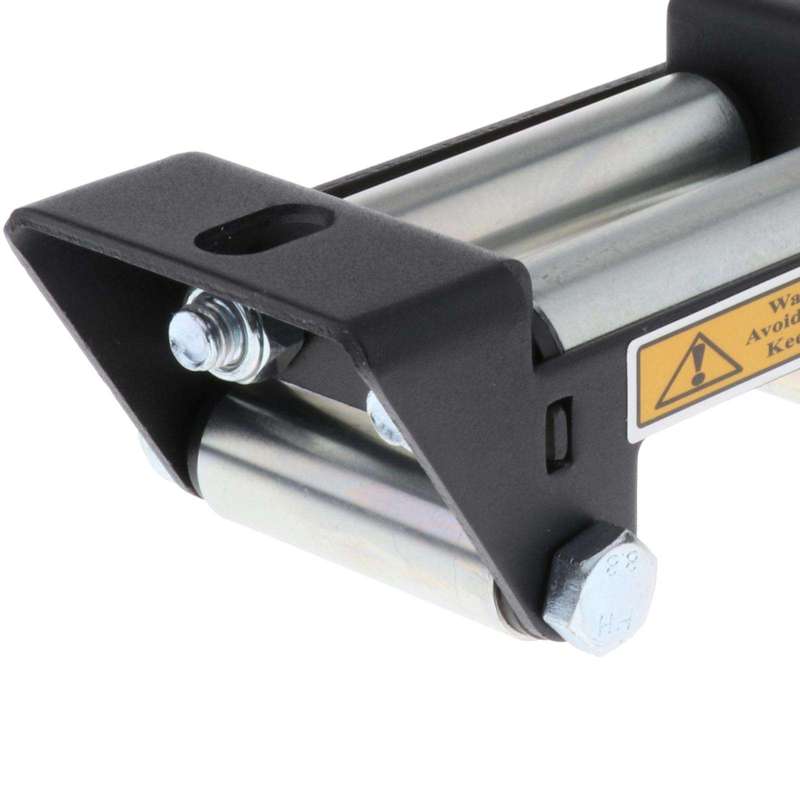 Universal ATV Winch Roller Fairlead Winch Roller Rope Guide Galvanized for ATV Winches Alloy Truck Standard Mount Pattern
