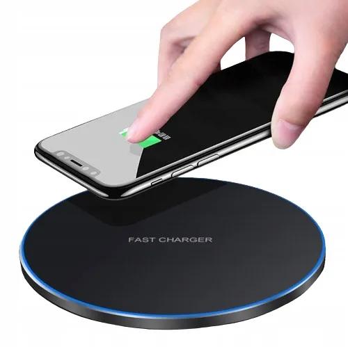 15W Fast Wireless Charger for All Phones + Qi USB-C Cable