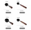 1pc Walnut Handle Measuring Spoon Coffee Powder Spoon Kitchen Home Baking Tool Measuring Cup Measuring Tools for Kitchen