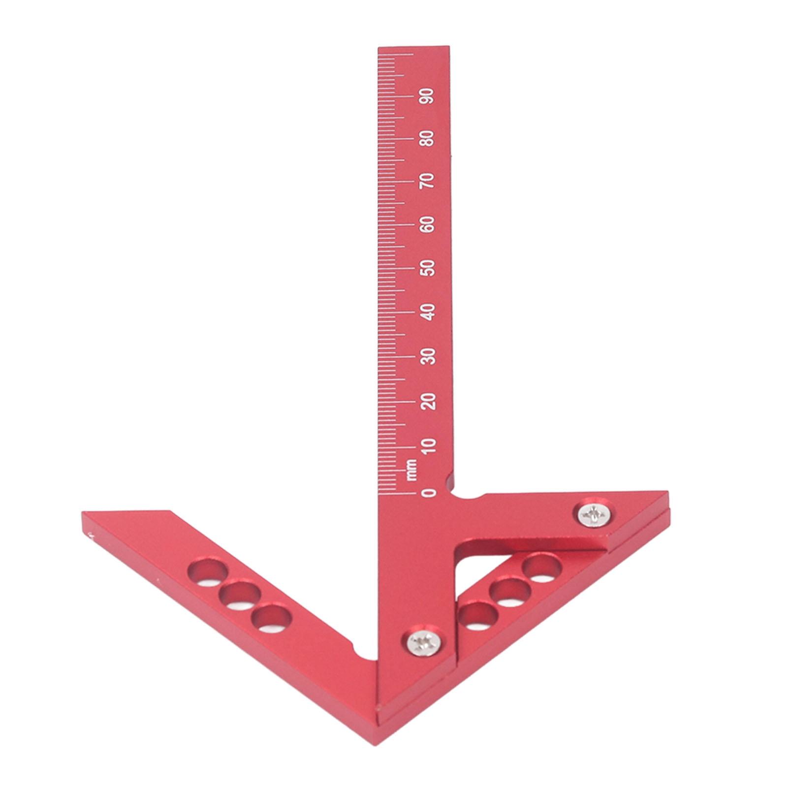 

Center Line Scriber Aluminum Alloy Center Finder 45 Degree Angle Scribing Gauge Woodworking Marking Tool
