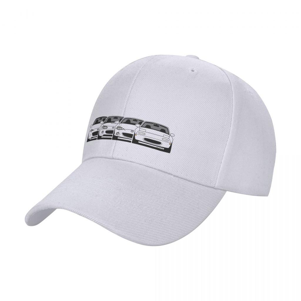 The Four Generations of the Legendary Japanese Roadster Baseball Cap Sports Cap Hard Hat Hats For Men Women's