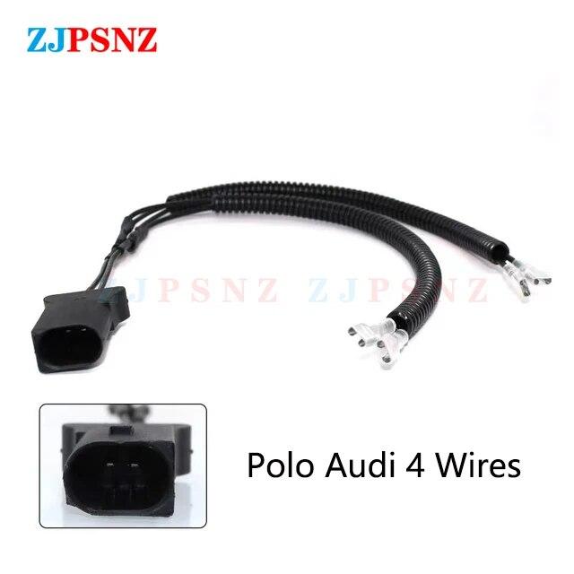 Zástrčka klaksonu do auta 4vodičová vlnitá trubka Vyhrazená zástrčka na šnečí klakson Konverzní zástrčka do auta