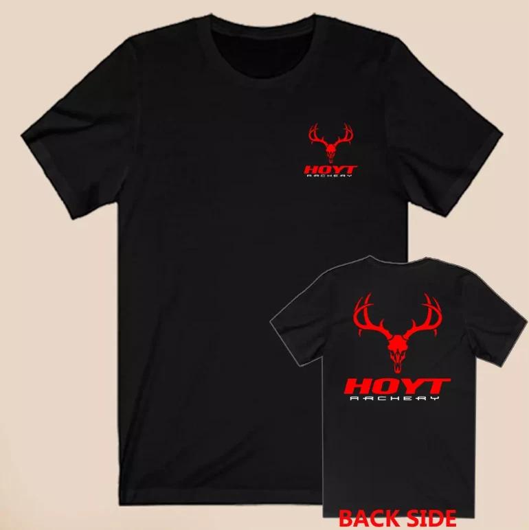 Мужская черная футболка Hoyt Archery Bow Размеры от S до 3XL 4XL