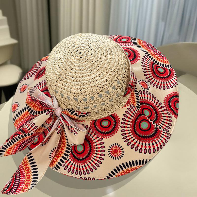 Women's Summer Korean Style Versatile Outdoor Sun Protection UV-Proof Fisherman Hat for Beach Vacation