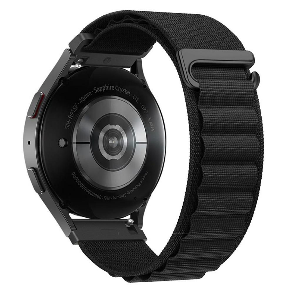 20mm 22mm Nylon Alpine Loop Strap For Samsung Watch 7 6 5 4/Huawei Watch 5/4/3/GT5-4-3 Pro Wristband Amazfit Active 2/Bip 6 Band