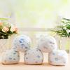 Baby Cotton Newborn Hat Summer Lightweight Breathable Infant Cap with Cute Cartoon Print for 0-6 Months