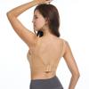 Large Size Women's Shockproof Sports Bra Gathered and Comfortable Rear Buckle Adjustable Yoga Fitness Underwear
