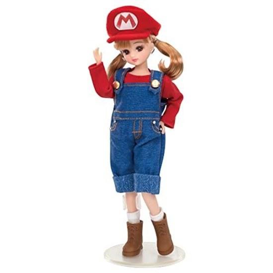 Takara Tomy Licca-chan Doll LD-33 Super Mario Daisuki Dress-Up Play Toy Age 3 up