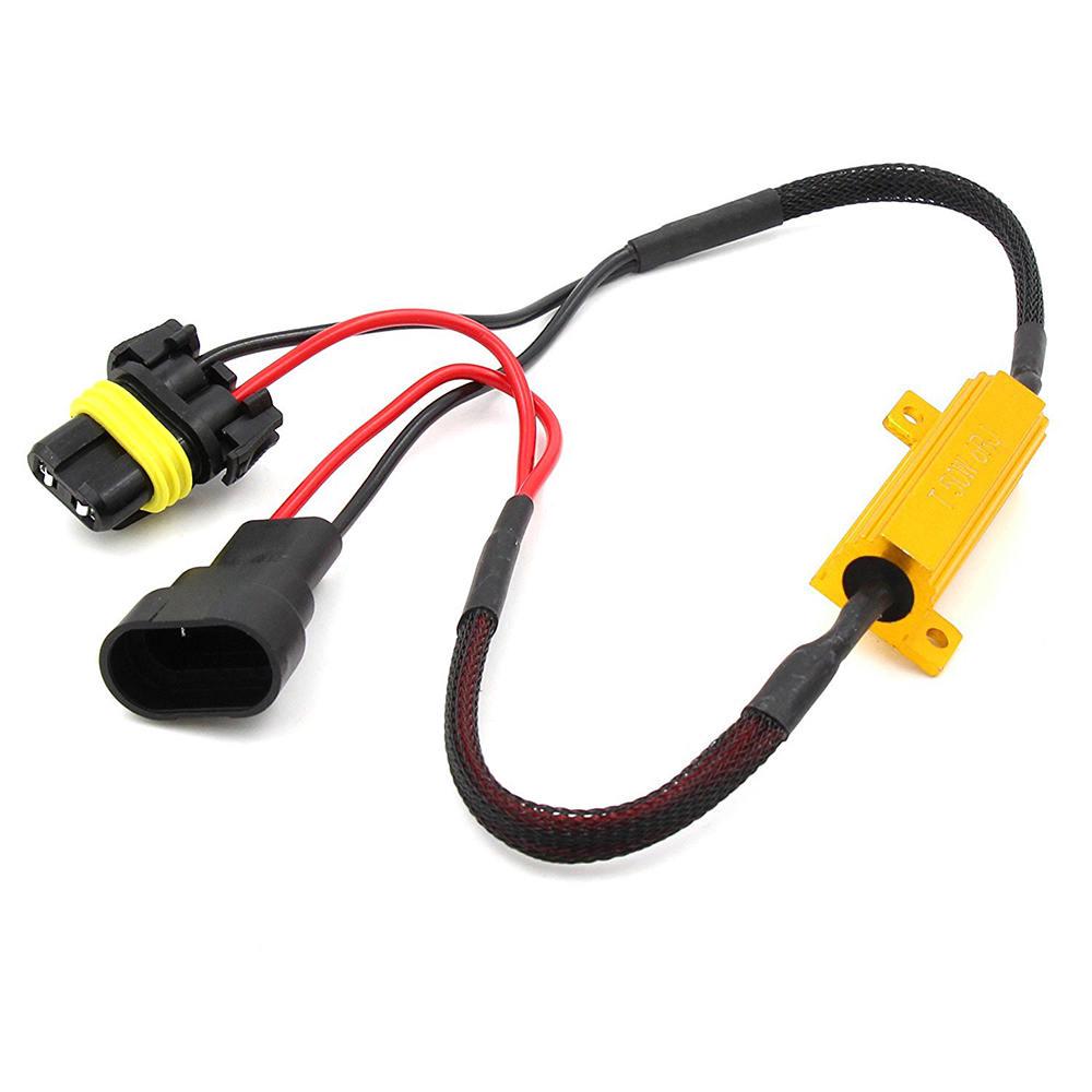9005/9006 LED DRL Headlight Fog Light Canbus Load Resistor Decoder – Error Free